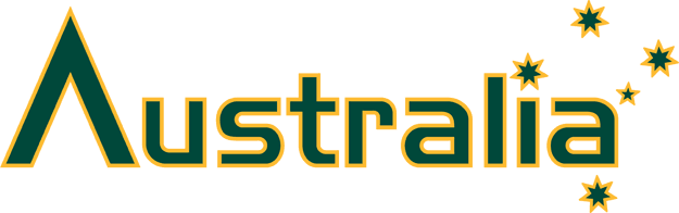 Australia 2006-Pres Wordmark Logo iron on heat transfer